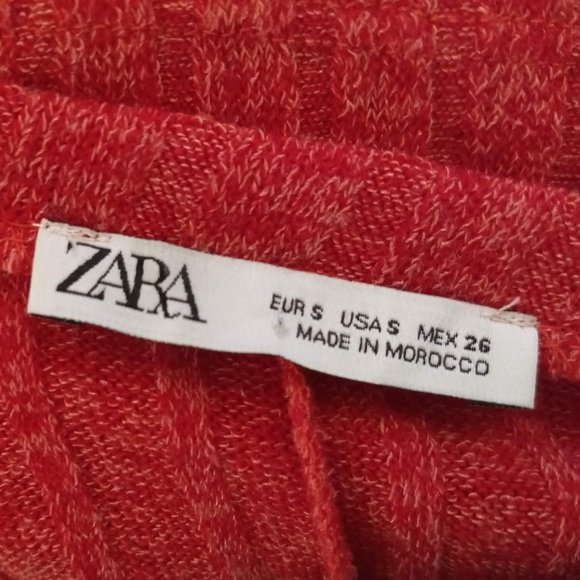 ZARA * Wide Rib Boxy Sweater, EUC - Picture 4 of 4
